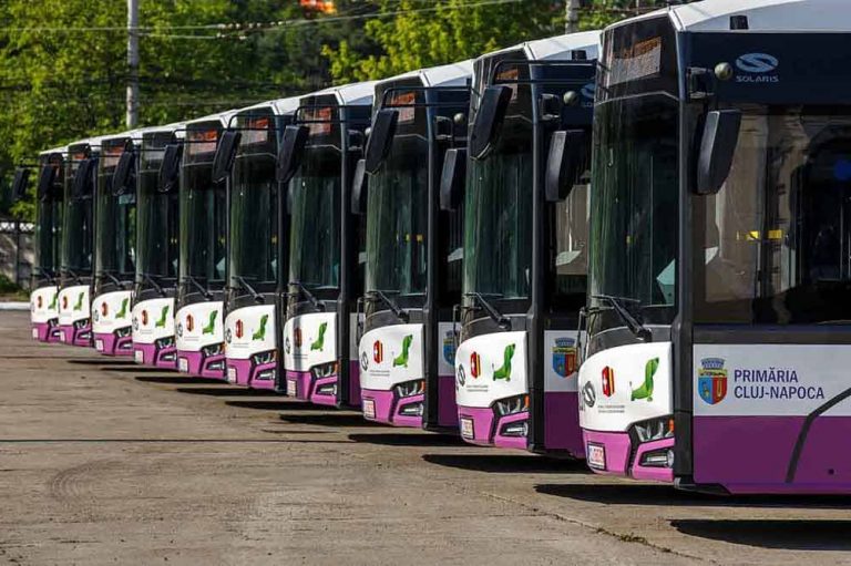 Autobuze Electrice Solaris Urbino Achizitionate Pentru Ruta Floresti